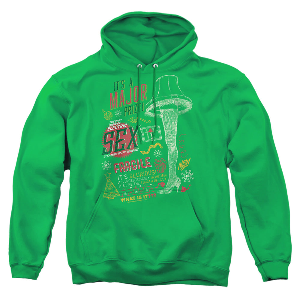 A Christmas Story Its A Major Prize Mens Hoodie Kelly Green T-Shirts, Sweatshirt | CiraTrend.com (Image 4)