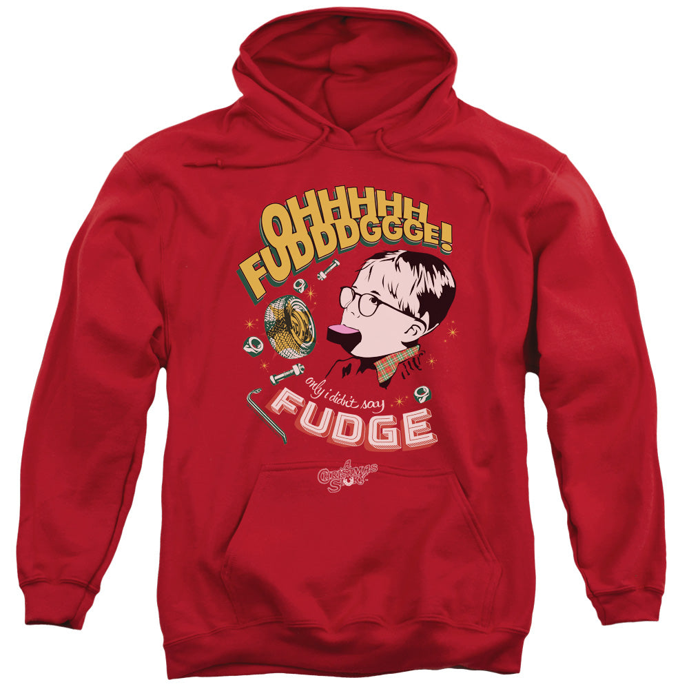 A Christmas Story Fudge Mens Hoodie Red T-Shirts, Sweatshirt | CiraTrend.com (Image 1)