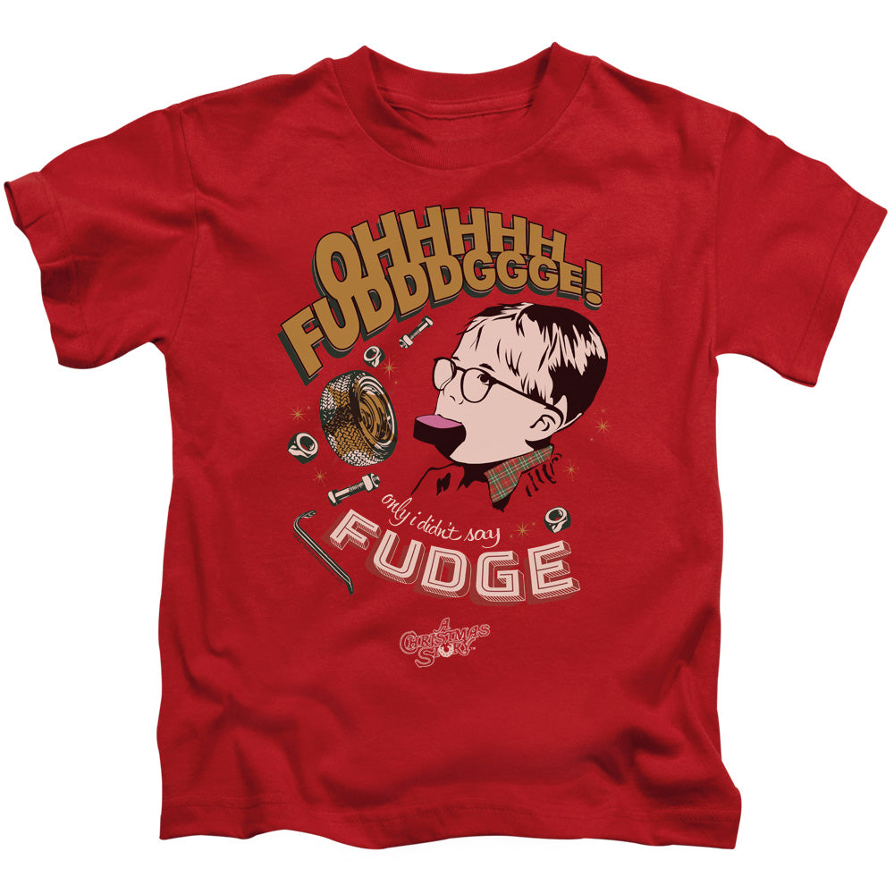 A Christmas Story Fudge Juvenile Kids Youth T Shirt Red Hoodie, Sweatshirt | CiraTrend.com