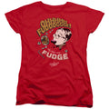 A Christmas Story Fudge Womens T Shirt Red Hoodie, Sweatshirt | CiraTrend.com