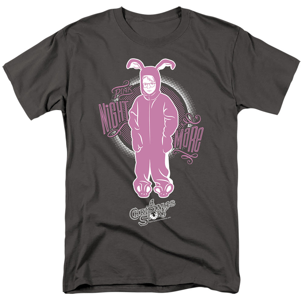 A Christmas Story Pink Nightmare Mens T Shirt Charcoal Hoodie, Sweatshirt | CiraTrend.com
