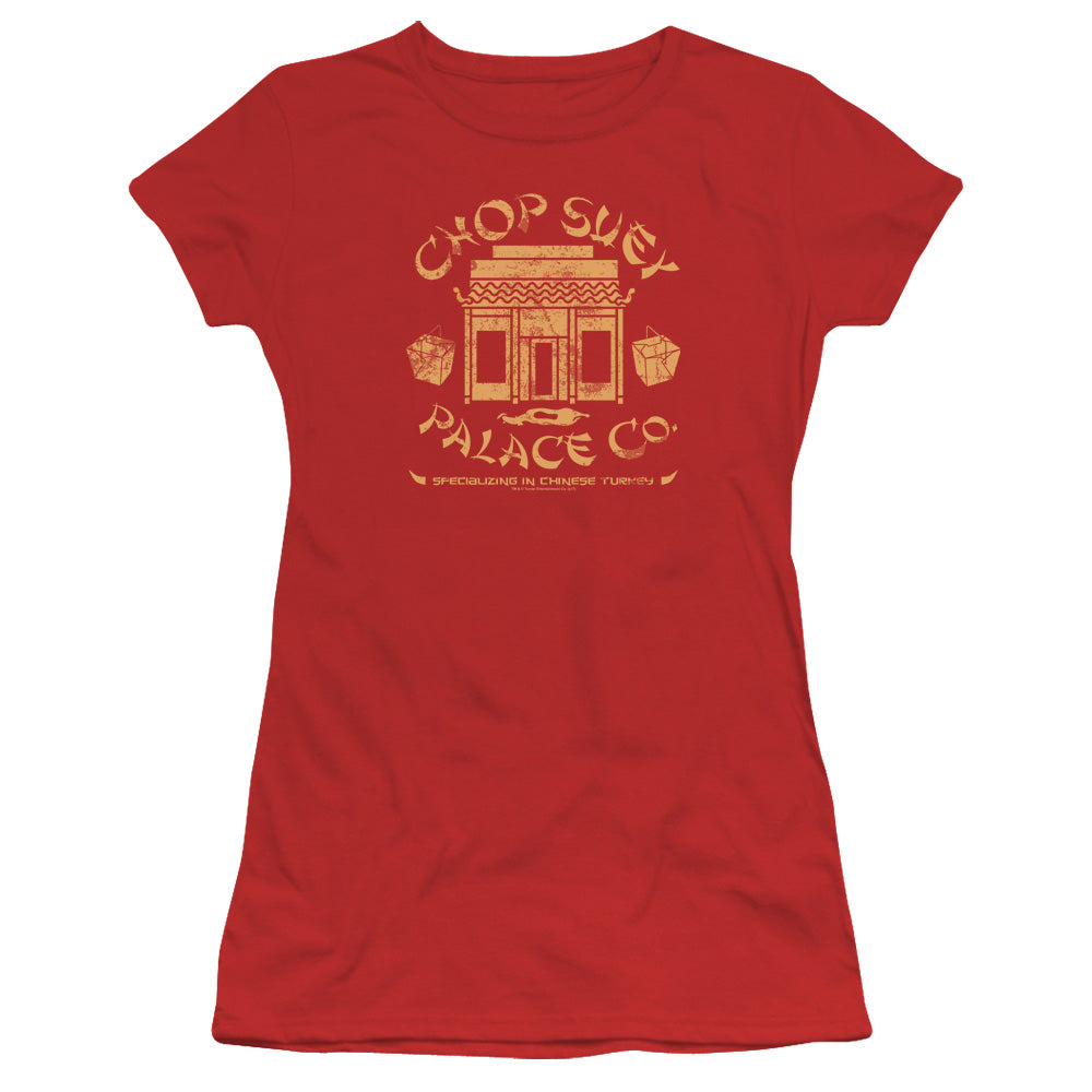 A Christmas Story Chop Suey Palace Junior Sheer Cap Sleeve Womens T Shirt Red Hoodie, Sweatshirt | CiraTrend.com