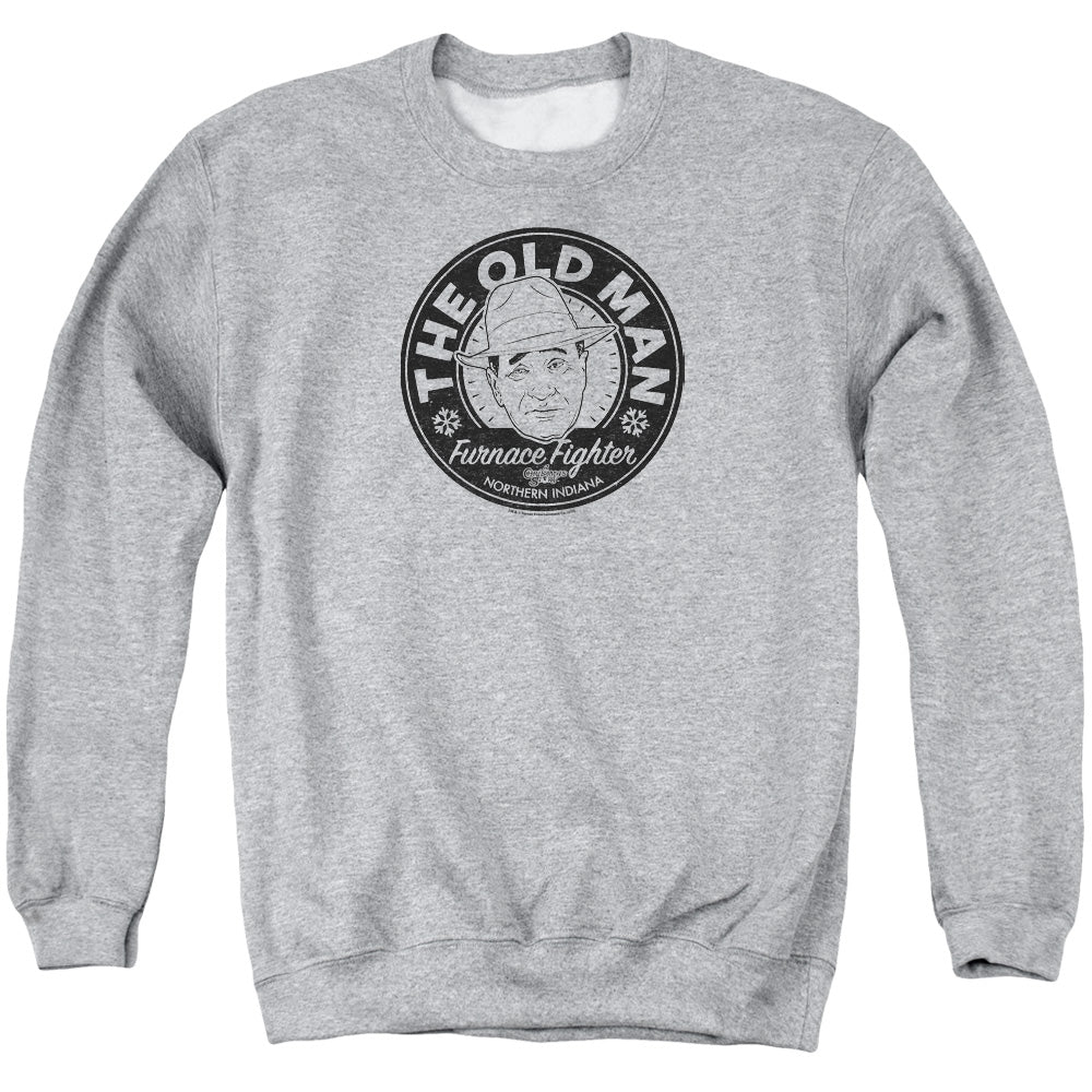 A Christmas Story The Old Man Mens Crewneck Sweatshirt Athletic Heather T-Shirts, Hoodie | CiraTrend.com (Image 2)