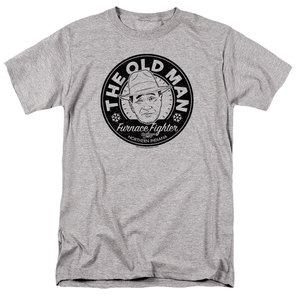 A Christmas Story The Old Man Mens T Shirt Athletic Heather Hoodie, Sweatshirt | CiraTrend.com