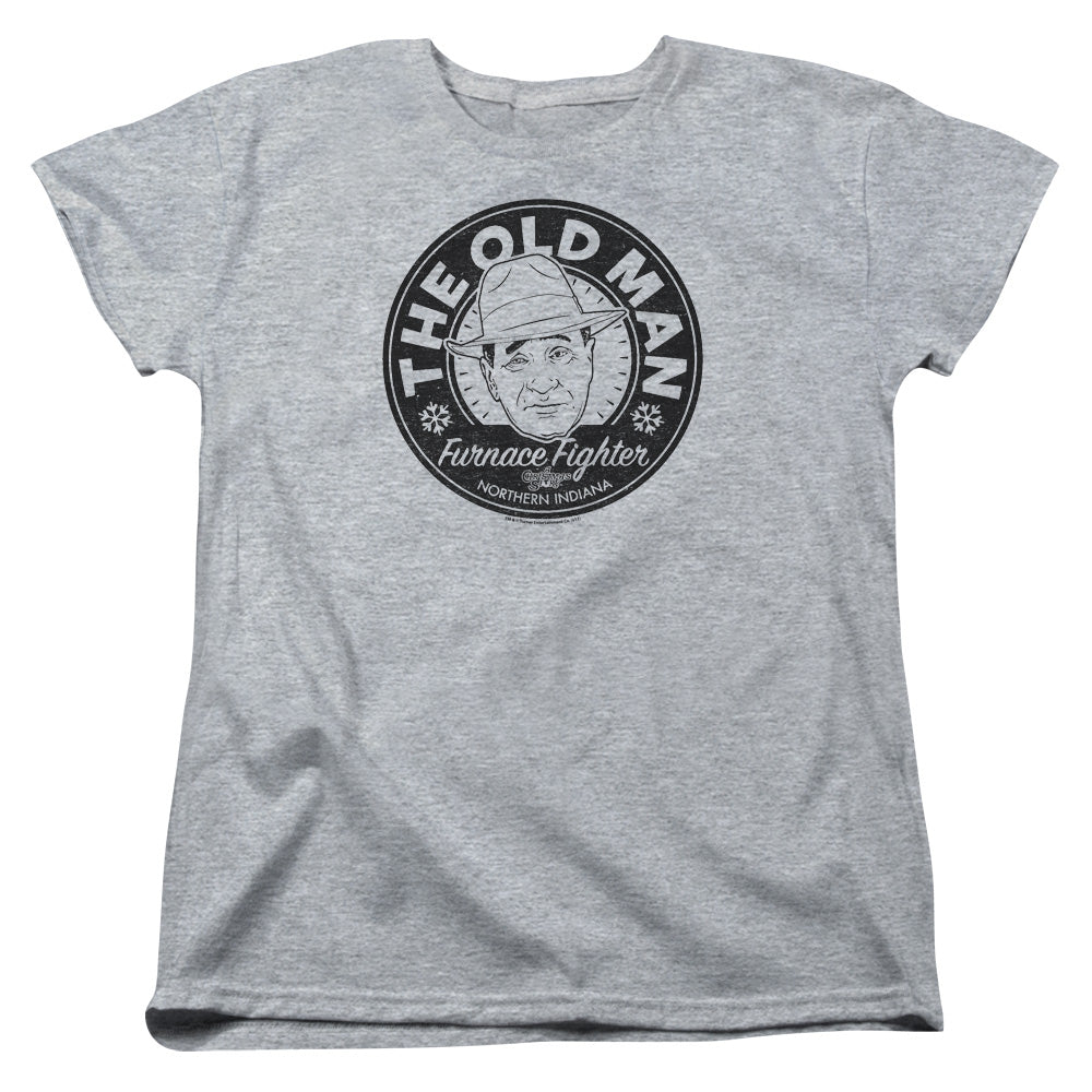 A Christmas Story The Old Man Womens T Shirt Athletic Heather Hoodie, Sweatshirt | CiraTrend.com