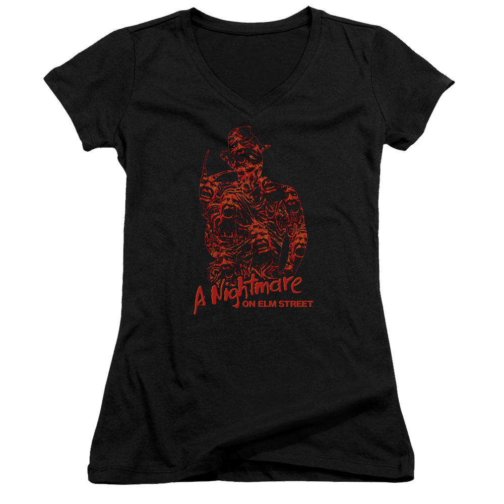 A Nightmare on Elm Street Chest Of Souls - Juniors V-Neck T-Shirt Hoodie, Sweatshirt | CiraTrend.com