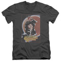 A Clockwork Orange Distressed Poster Mens Slim Fit V-Neck T Shirt Charcoal Hoodie, Sweatshirt | CiraTrend.com