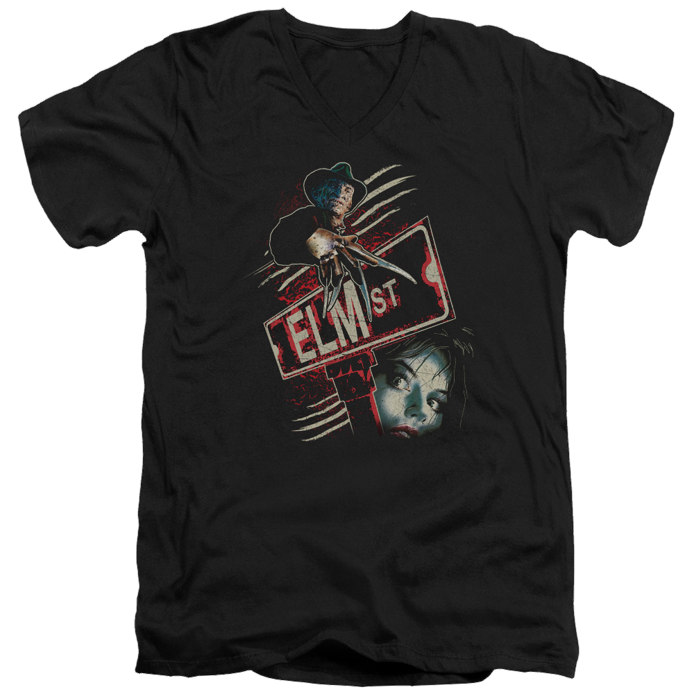 A Nightmare on Elm Street Elm St - Men's V-Neck T-Shirt Hoodie, Sweatshirt | CiraTrend.com