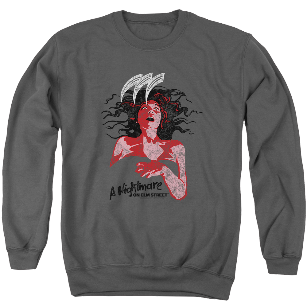 A Nightmare on Elm Street Illustrated European Poster - Men's Crewneck Sweatshirt T-Shirts, Hoodie | CiraTrend.com