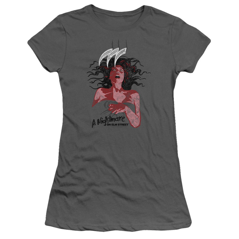 A Nightmare on Elm Street Illustrated European Poster - Juniors T-Shirt Hoodie, Sweatshirt | CiraTrend.com