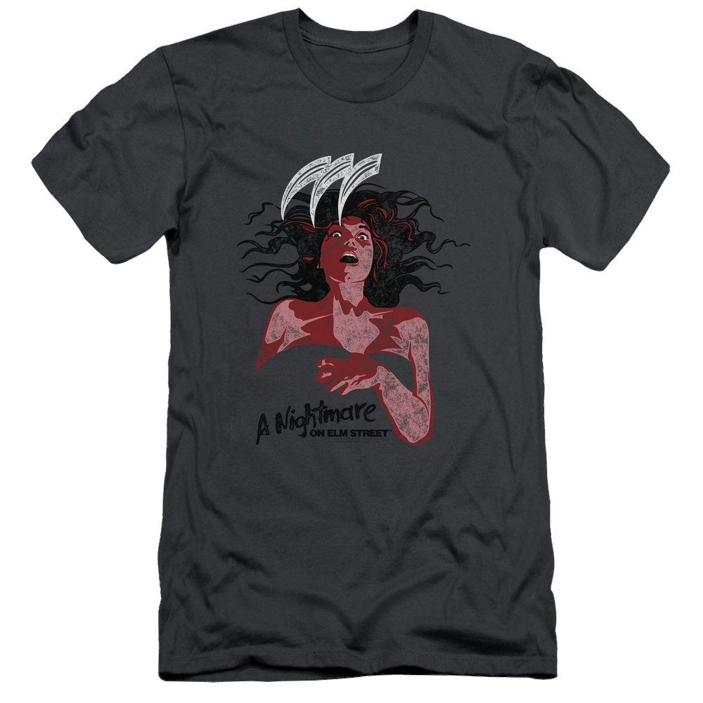 A Nightmare on Elm Street Illustrated European Poster - Men's Slim Fit T-Shirt