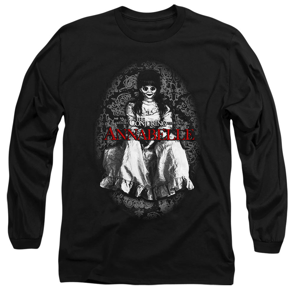 Annabelle Annabelle Mens Long Sleeve Shirt Black Hoodie, Sweatshirt | CiraTrend.com (Image 1)