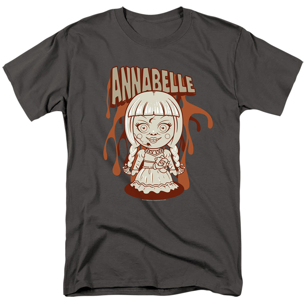Annabelle Annabelle Illustration Mens T Shirt Charcoal Hoodie, Sweatshirt | CiraTrend.com