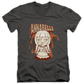 Annabelle Annabelle Illustration Mens Slim Fit V-Neck T Shirt Charcoal Hoodie, Sweatshirt | CiraTrend.com