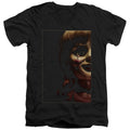 Annabelle Doll Tear Mens Slim Fit V-Neck T Shirt Black Hoodie, Sweatshirt | CiraTrend.com