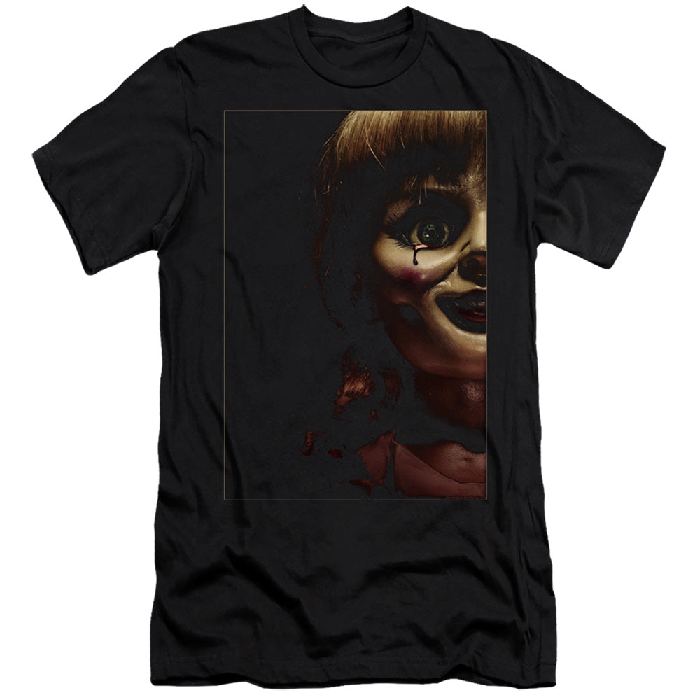 Annabelle Doll Tear Slim Fit Mens T Shirt Black Hoodie, Sweatshirt | CiraTrend.com