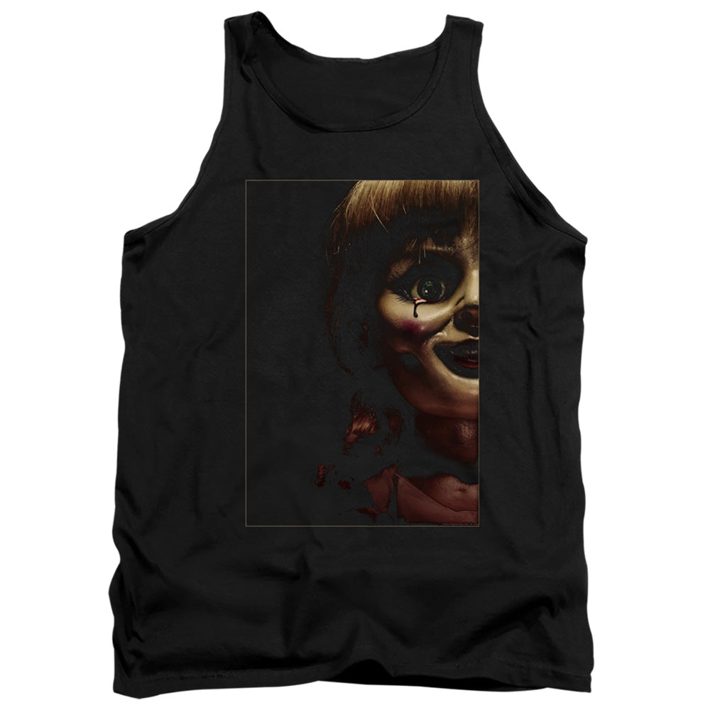 Annabelle Doll Tear Mens Tank Top Shirt Black Hoodie, Sweatshirt | CiraTrend.com (Image 1)