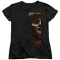 Annabelle Doll Tear Womens T Shirt Black Hoodie, Sweatshirt | CiraTrend.com
