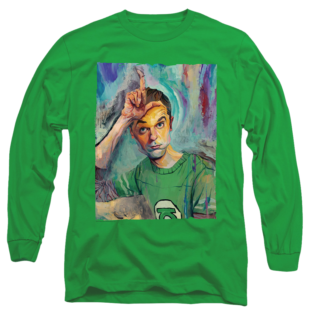 Big Bang Theory, The Sheldon Painting - Men's Long Sleeve T-Shirt Hoodie, Sweatshirt | CiraTrend.com