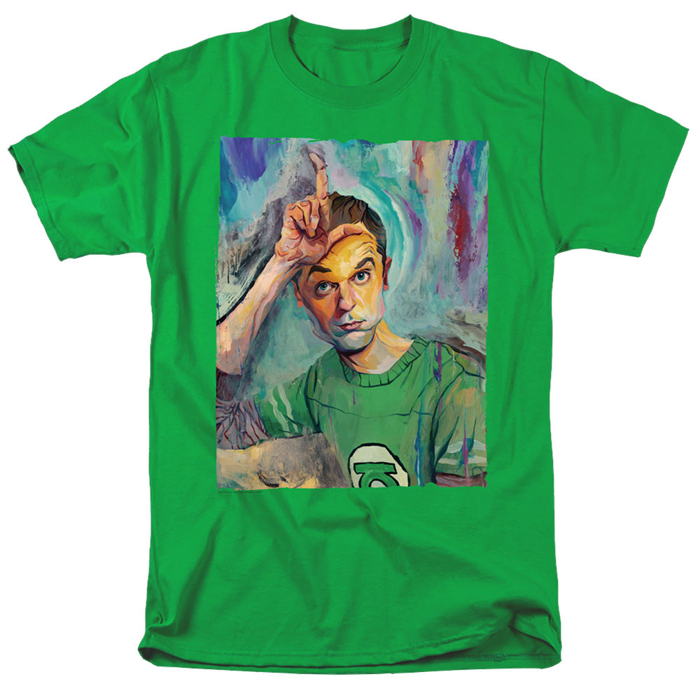 Big Bang Theory, The Sheldon Painting - Men's Regular Fit T-Shirt Hoodie, Sweatshirt | CiraTrend.com