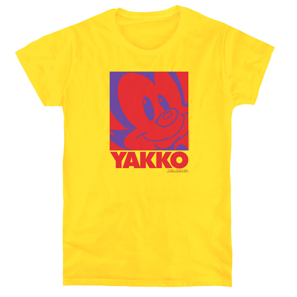 Animaniacs Pop Yakko Womens T Shirt Yellow Hoodie, Sweatshirt | CiraTrend.com
