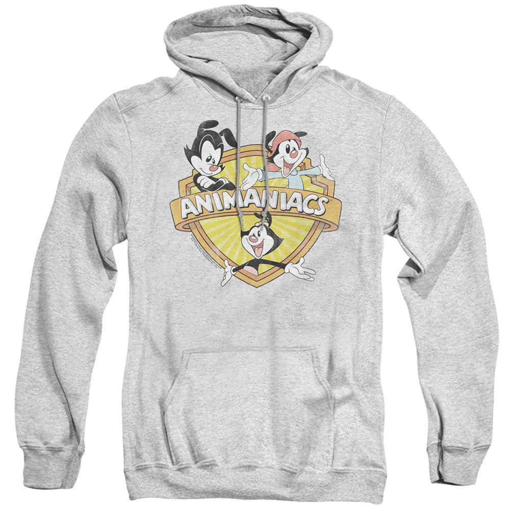 Animaniacs Shielded Animaniacs Mens Hoodie Athletic Heather T-Shirts, Sweatshirt | CiraTrend.com (Image 1)