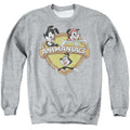 Animaniacs Shielded Animaniacs Mens Crewneck Sweatshirt Athletic Heather T-Shirts, Hoodie | CiraTrend.com (Image 1)