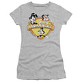 Animaniacs Shielded Animaniacs Junior Sheer Cap Sleeve Womens T Shirt Athletic Heather Hoodie, Sweatshirt | CiraTrend.com