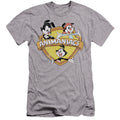 Animaniacs Shielded Animaniacs Hbo Premium Bella Canvas Slim Fit Mens T Shirt Athletic Heather Hoodie, Sweatshirt