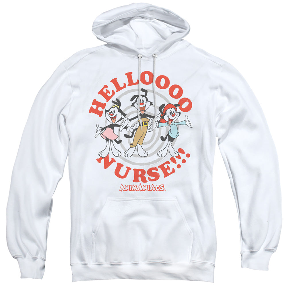 Animaniacs Hello Nurse Mens Hoodie White T-Shirts, Sweatshirt | CiraTrend.com (Image 1)