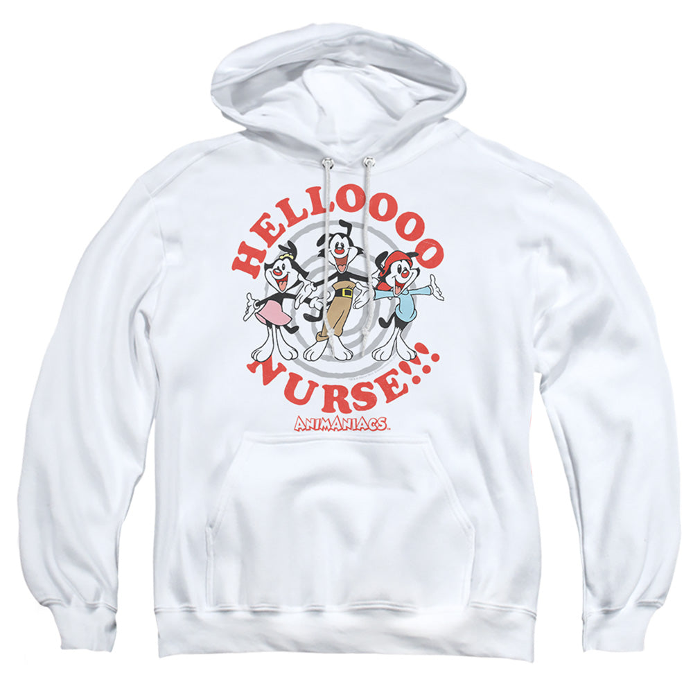 Animaniacs Hello Nurse Mens Hoodie White T-Shirts, Sweatshirt | CiraTrend.com (Image 2)