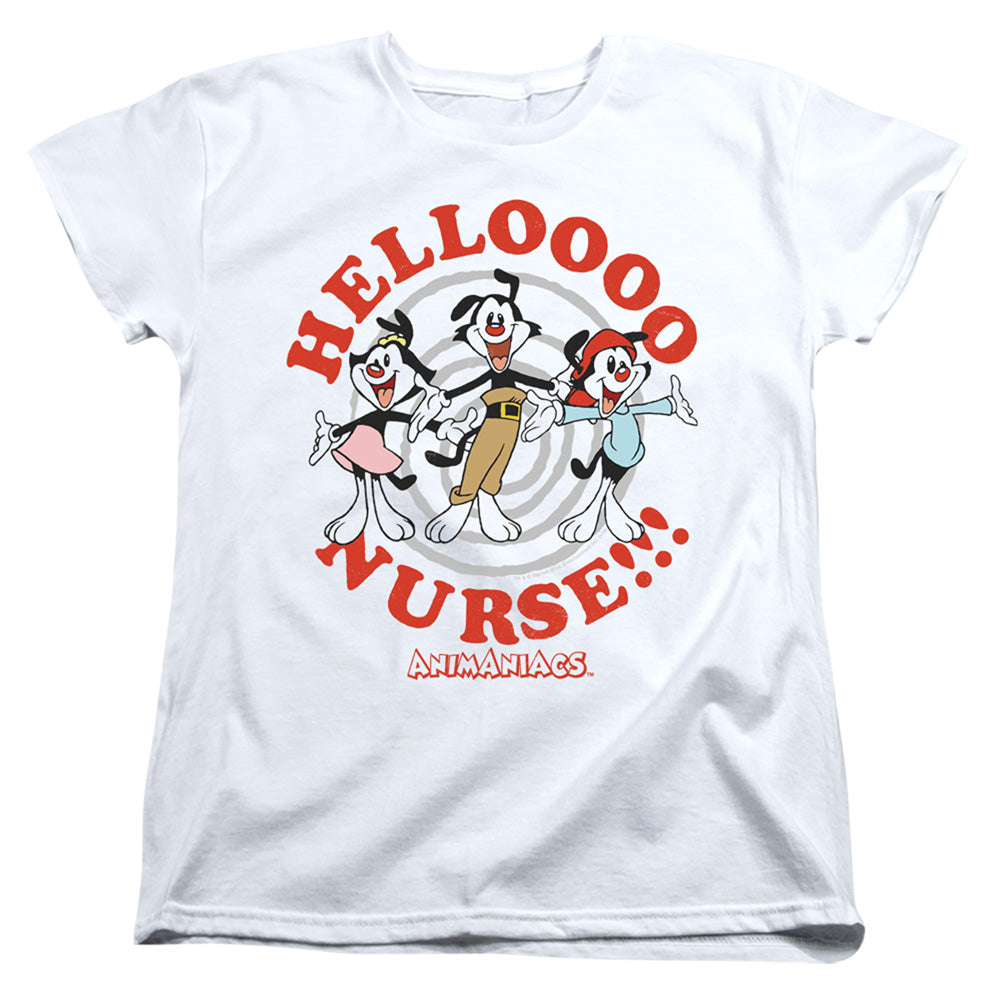 Animaniacs Hello Nurse Womens T Shirt White Hoodie, Sweatshirt | CiraTrend.com
