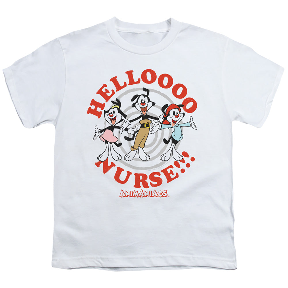 Animaniacs Hello Nurse Kids Youth T Shirt White Hoodie, Sweatshirt | CiraTrend.com