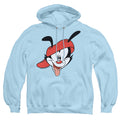 Animaniacs Wakko Head Mens Hoodie Light Blue T-Shirts, Sweatshirt | CiraTrend.com (Image 1)