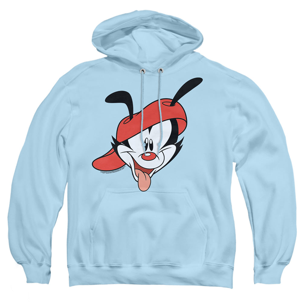 Animaniacs Wakko Head Mens Hoodie Light Blue T-Shirts, Sweatshirt | CiraTrend.com (Image 1)