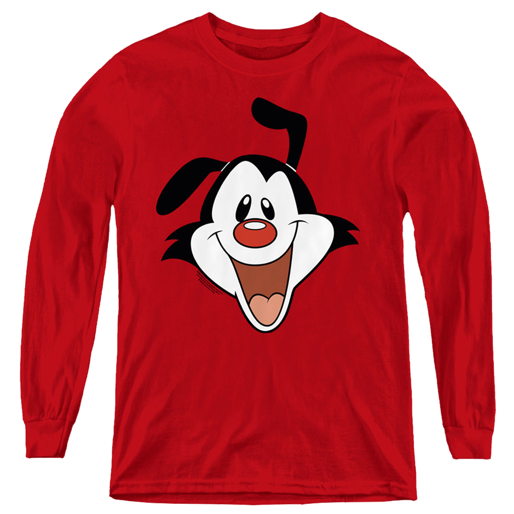 Animaniacs Yakko Head - Youth Long Sleeve T-Shirt Hoodie, Sweatshirt | CiraTrend.com