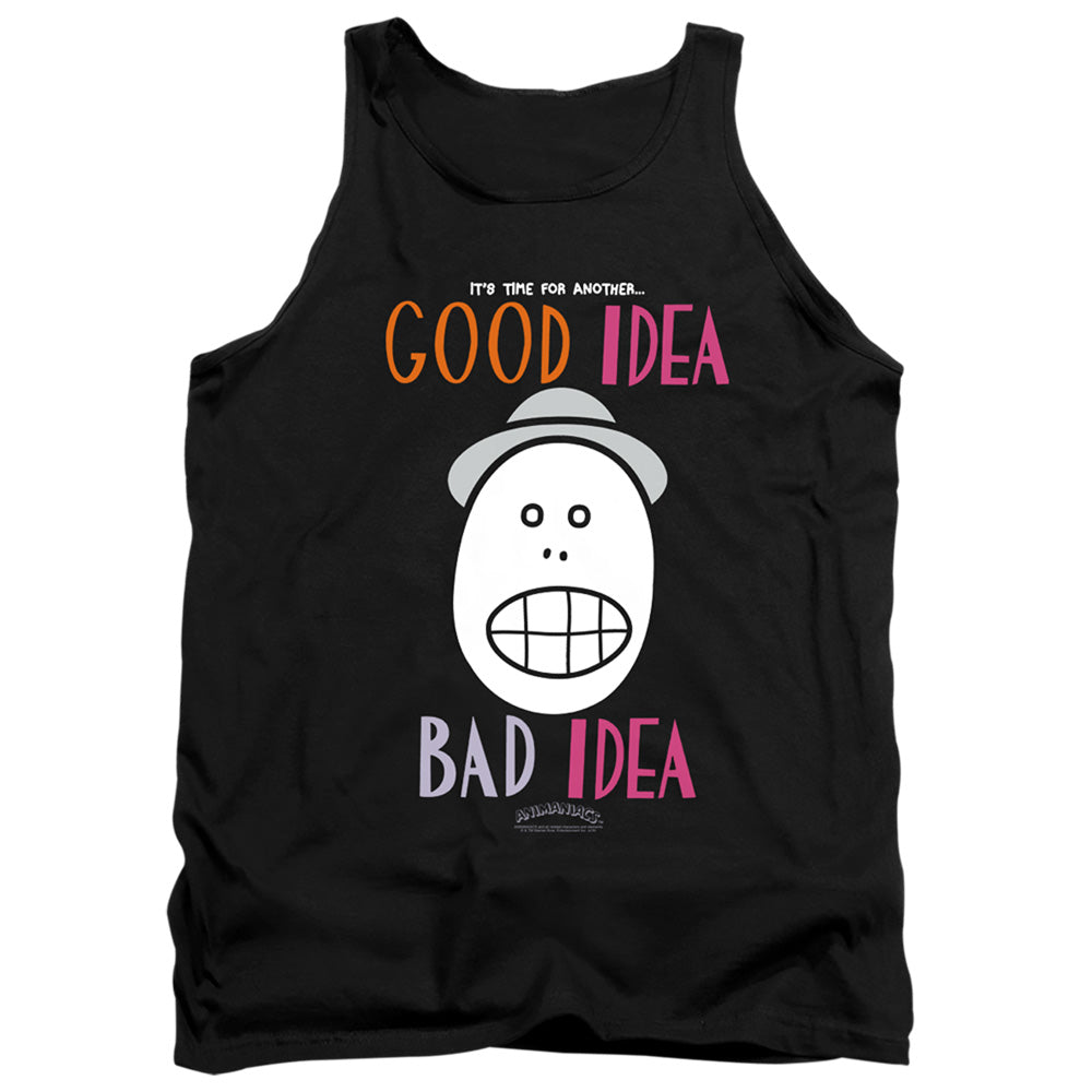 Animaniacs Good Idea Bad Idea Mens Tank Top Shirt Black Hoodie, Sweatshirt | CiraTrend.com (Image 1)