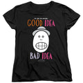 Animaniacs Good Idea Bad Idea Womens T Shirt Black Hoodie, Sweatshirt | CiraTrend.com