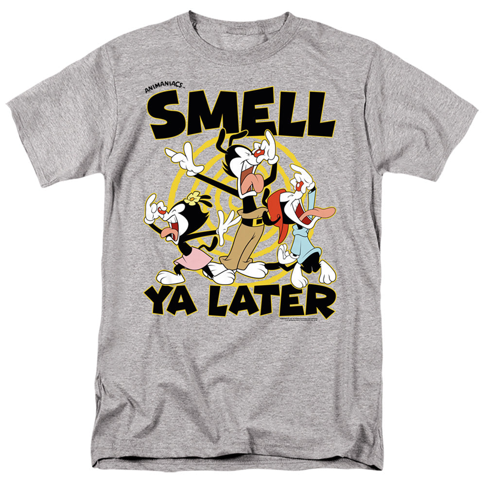 Animaniacs Smell Ya Later Mens T Shirt Athletic Heather Hoodie, Sweatshirt | CiraTrend.com