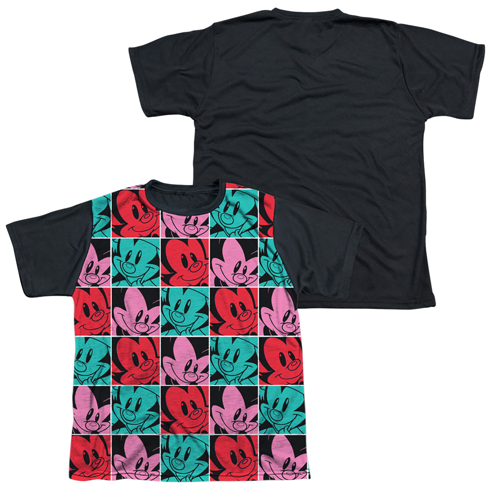 Animaniacs Squares - Youth Black Back T-Shirt Hoodie, Sweatshirt | CiraTrend.com