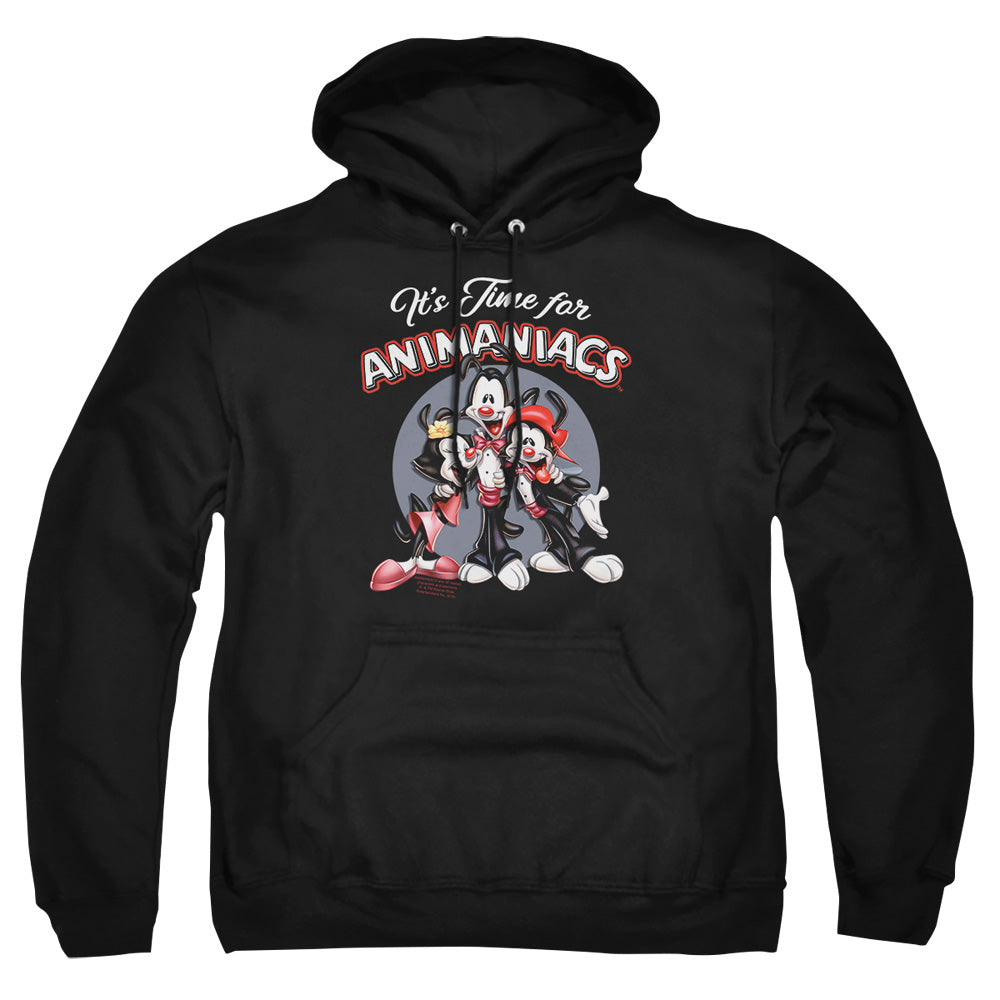 Animaniacs Its Time For Mens Hoodie Black T-Shirts, Sweatshirt | CiraTrend.com (Image 5)