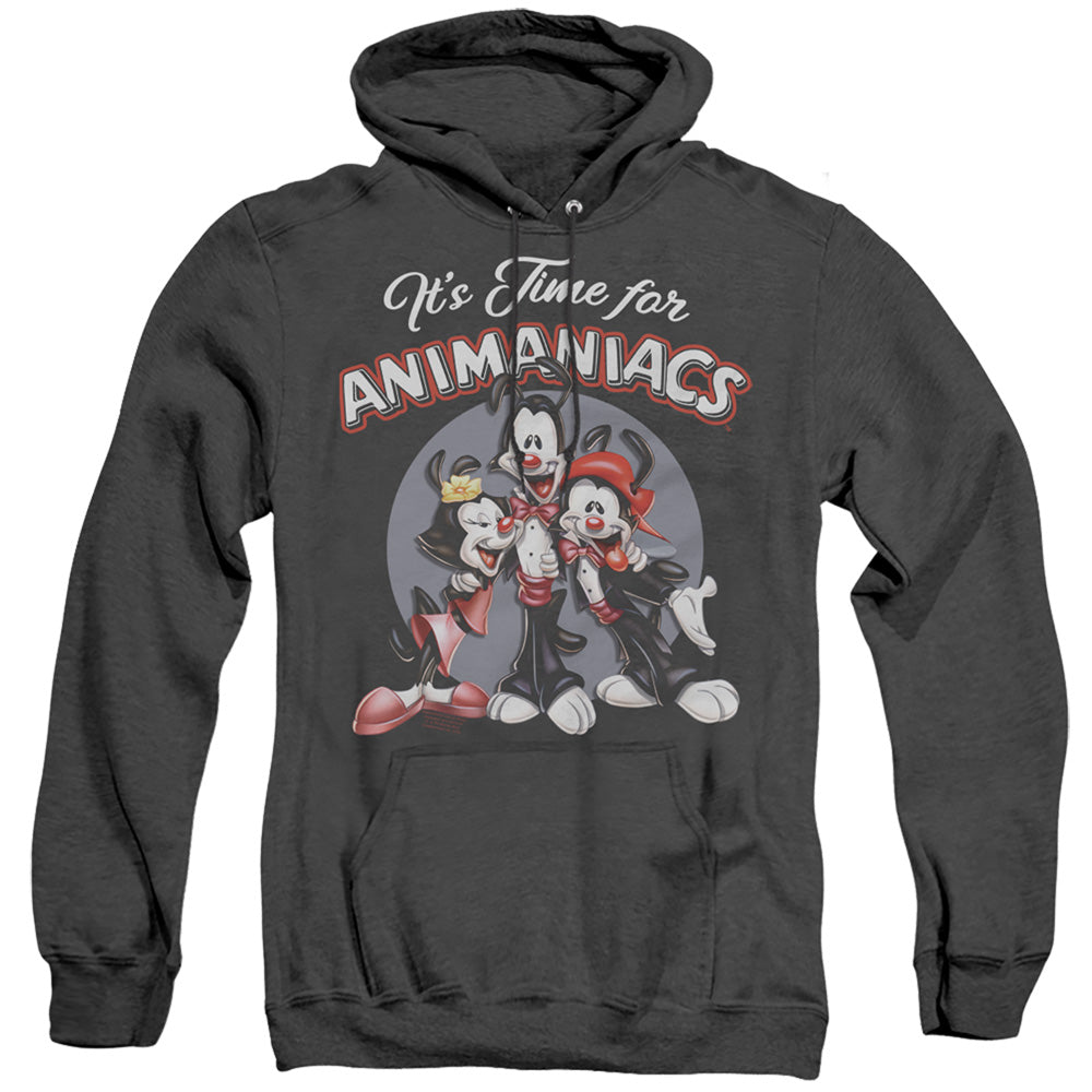 Animaniacs Its Time For Heather Mens Hoodie Black T-Shirts, Sweatshirt | CiraTrend.com