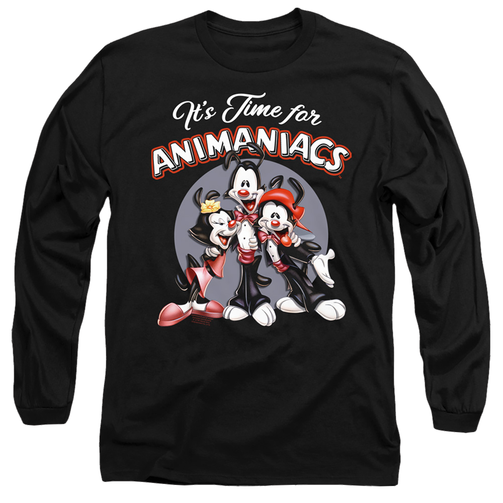 Animaniacs Its Time For - Men's Long Sleeve T-Shirt Hoodie, Sweatshirt | CiraTrend.com