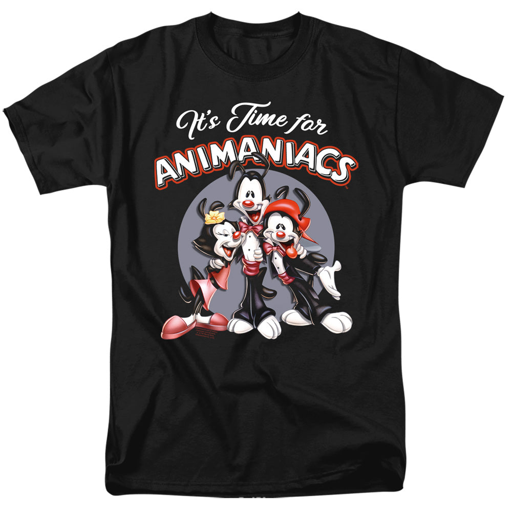 Animaniacs Its Time For Mens T Shirt Black Hoodie, Sweatshirt | CiraTrend.com