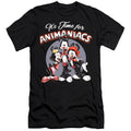 Animaniacs Its Time For Premium Bella Canvas Slim Fit Mens T Shirt Black Hoodie, Sweatshirt | CiraTrend.com