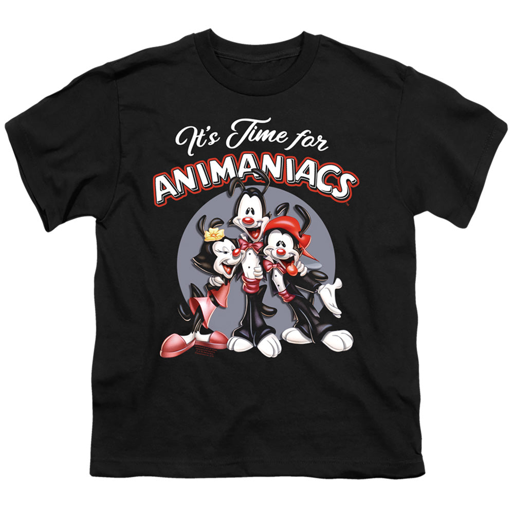 Animaniacs Its Time For Kids Youth T Shirt Black Hoodie, Sweatshirt | CiraTrend.com