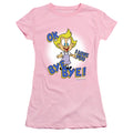 Animaniacs Mindy Junior Sheer Cap Sleeve Womens T Shirt Pink Hoodie, Sweatshirt | CiraTrend.com