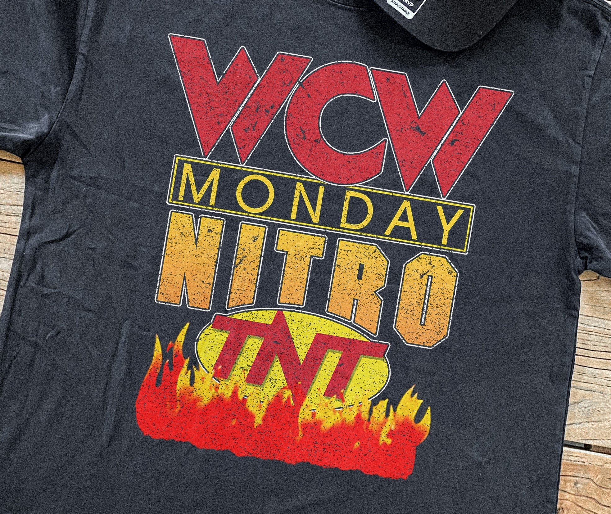WCW MONDAY NITRO TNT HEAVYWEIGHT BLACK T-SHIRT Hoodie, Sweatshirt | CiraTrend.com (Image 2)