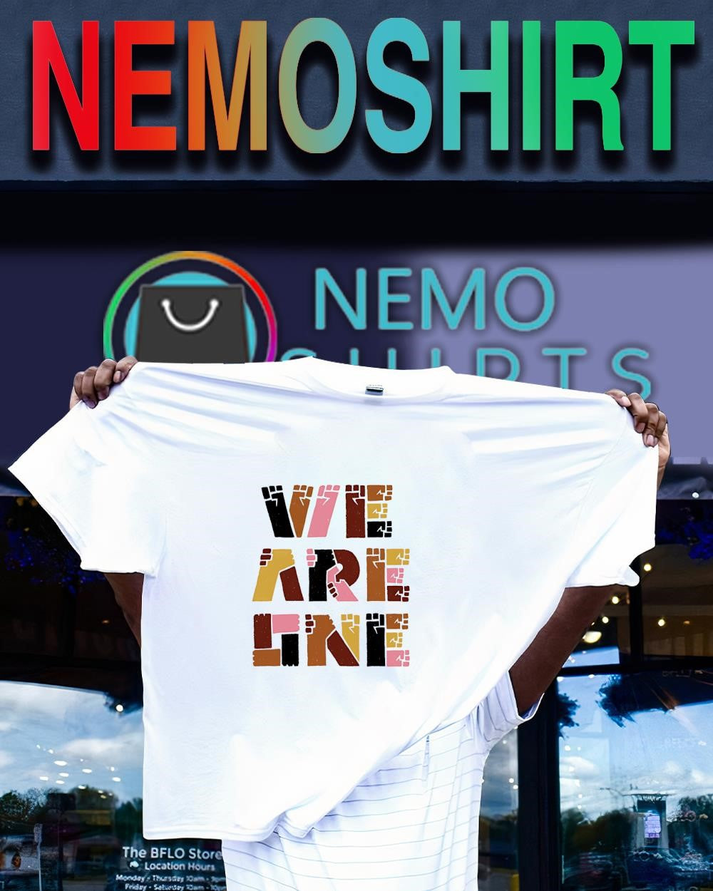 WE are one the Bail Project shirt