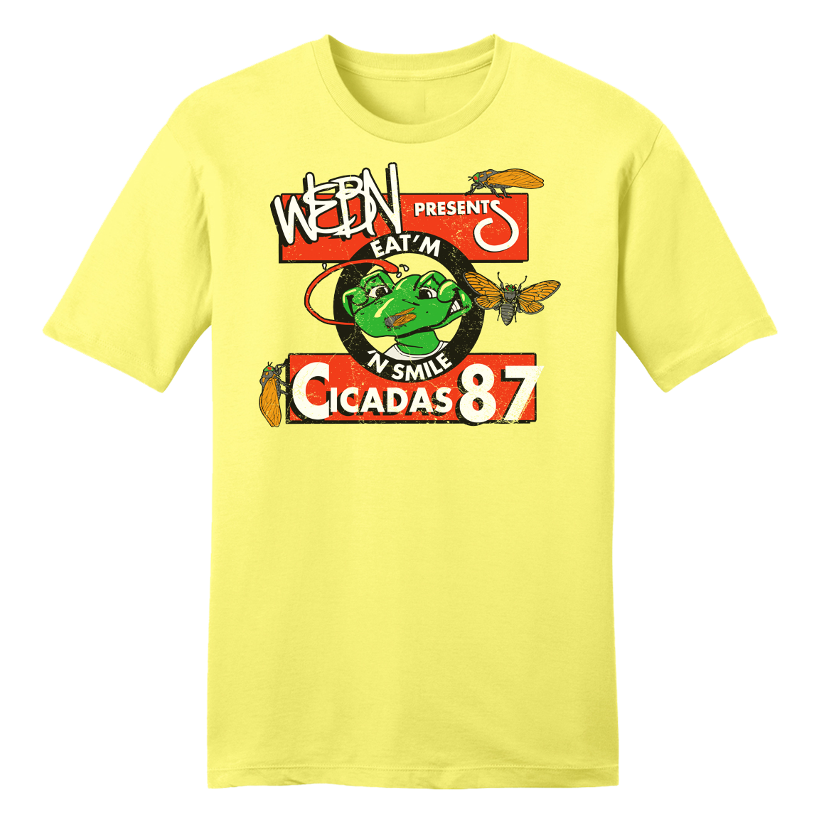 WEBN Cicadas 1987 Tee Hoodie, Sweatshirt | CiraTrend.com